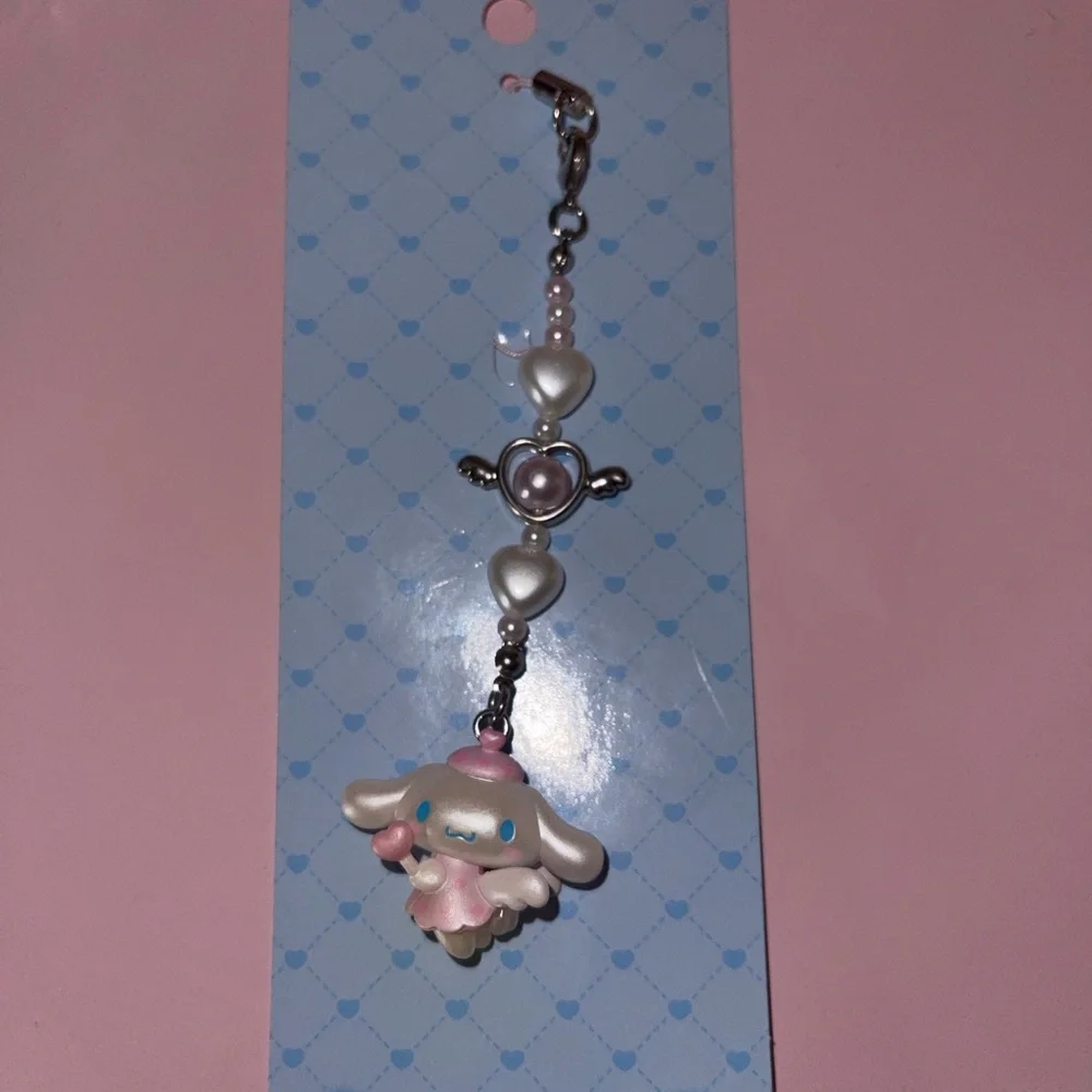 Sanrio Japan Cinnamoroll Dreaming Angel Phone Strap Rare